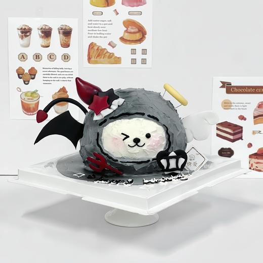 烤爱·天使恶魔·双子座·星座系列·生日蛋糕系列·定制可爱儿童聚会生日节日【仅限深圳同城配送】 商品图4