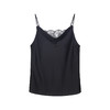 【3F】安莉芳带杯垫吊带女士舒适打底上装可外穿家居服ED00448 黑色 商品缩略图3
