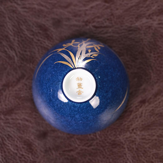 初蓝舍洒蓝描金银套组 商品图8