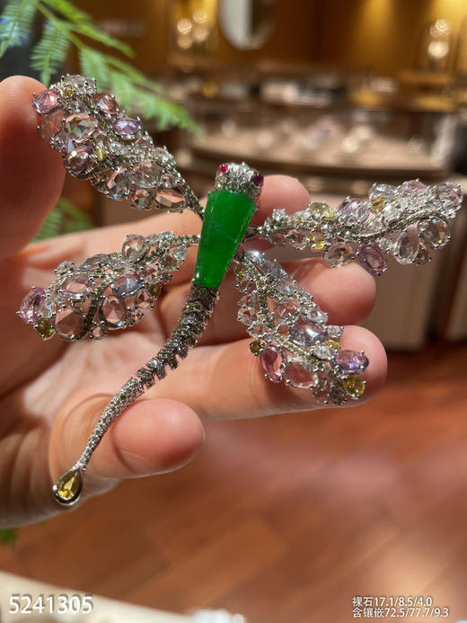 5241305，蜻蜓胸针。具体价格微信咨询 商品图1
