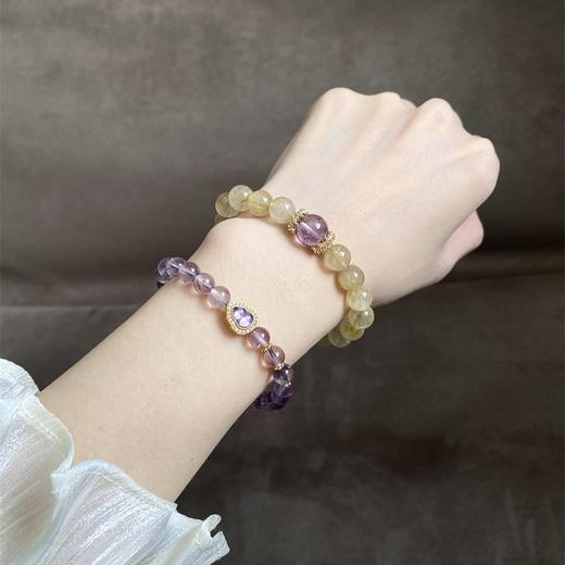 【暴富上岸必备💰】紫葫芦紫水晶手链【礼盒装】✨轻奢小众设计，福禄相伴，开启好运新篇章！紫葫芦仿天然紫水晶手链 女简约气质小众设计 轻奢上岸紫水晶手串女  手串配盒子 商品图3