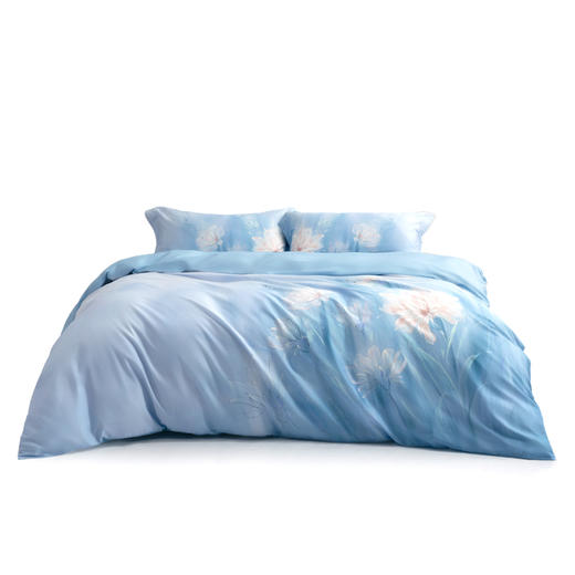 水星家纺 DH花辰如梦-K04(茶氨酸)四件套 商品图0