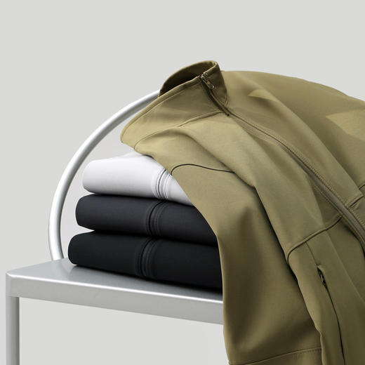 【里奥强森】春季新款舒适  户外休闲运动外套2597   情侣款  立裁立领 简约百搭长袖 商品图3