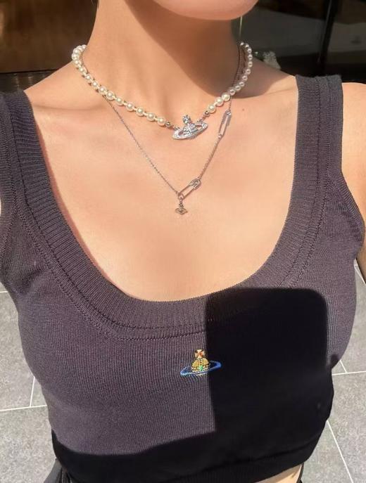 西太后 超有设计感的别针立体星球项链（XJ） 商品图1