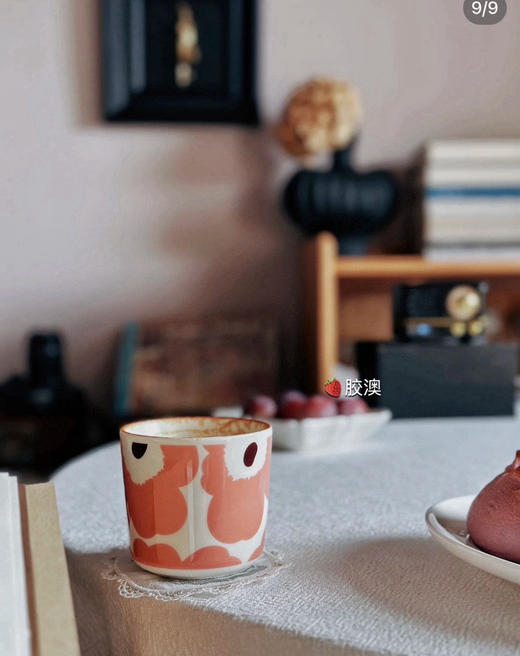 芬兰Marimekk*o 日本限定 unikko 游霓可 手握对杯 商品图14