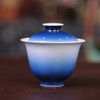 初蓝舍渐变盖碗 商品缩略图0