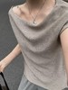 独家高货​🔥出口法国订单【法式老钱风上衣】3种穿法!插肩袖遮肉显瘦❗立体剪裁不对称！斜肩一字两穿针织小衫 · 麻本色 商品缩略图10
