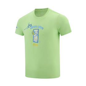 【多哈限定】李宁乒乓球系列王曼昱同款夏季短袖文化衫AHSVD01-3