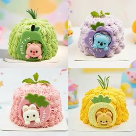 六一卡通动物小蛋糕（随机版）