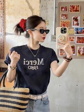 🔥【韩国订单高颜值印花T恤】高品质💥AMTN🇰🇷正品授权  ❗️出乎意料的高品质，真的比很多网红店100多一件的细节品质还要好。