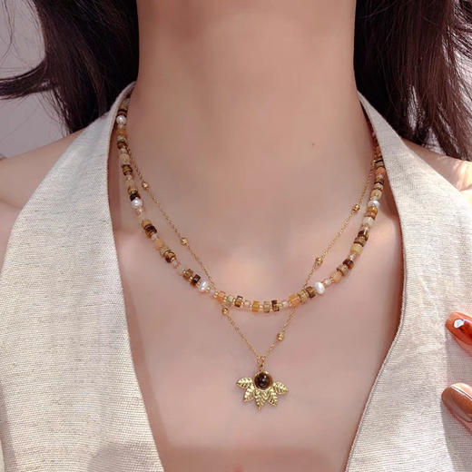 点击购买！天然石项链合集 商品图11