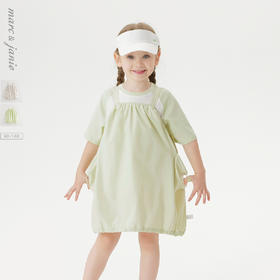 [东丽速干]马克珍妮女童弹力花苞背带裙宝宝连衣裙夏装新款550632