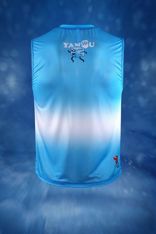 严素跑步坎肩背心 冰饮KEEPCALM 坎肩型背心，男女通款，轻量，快干，严素态度 商品图1