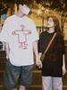 【YW】无忧购韩系ins休闲卡通印花230g情侣短袖T恤（截单后3-5天发货) 商品缩略图3