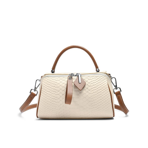 【预售3天】高级感波士顿包小众质感包包女圆筒包通勤手提女包单肩斜挎包CKZC3309NEW 商品图3