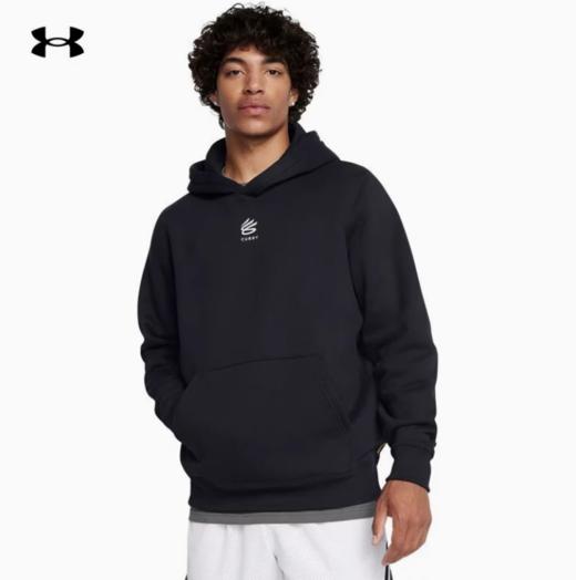 安德玛UA秋冬CURRY库里Splash篮球运动连帽卫衣1387096-001 商品图0