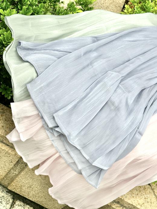 会发光的冰丝裙裤｜姹弥 冰丝流光纱压褶阔腿裙裤 6色可选 商品图4