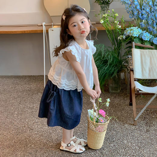 【预售3-7天内发货】女童多巴胺套装 中小童潮流两件套 商品图12