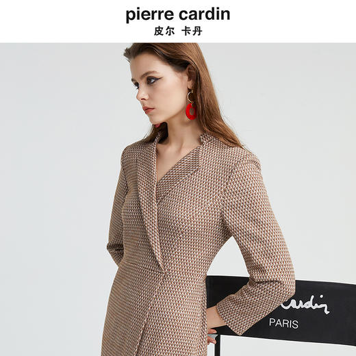 [皮尔卡丹女装]都市新款渐变修身收腰折扣清仓女装连衣裙 商品图3