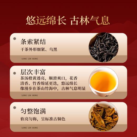 正山堂隆林红 骏眉中国特级红茶 正宗广西古树茶叶罐装送礼长辈 商品图1