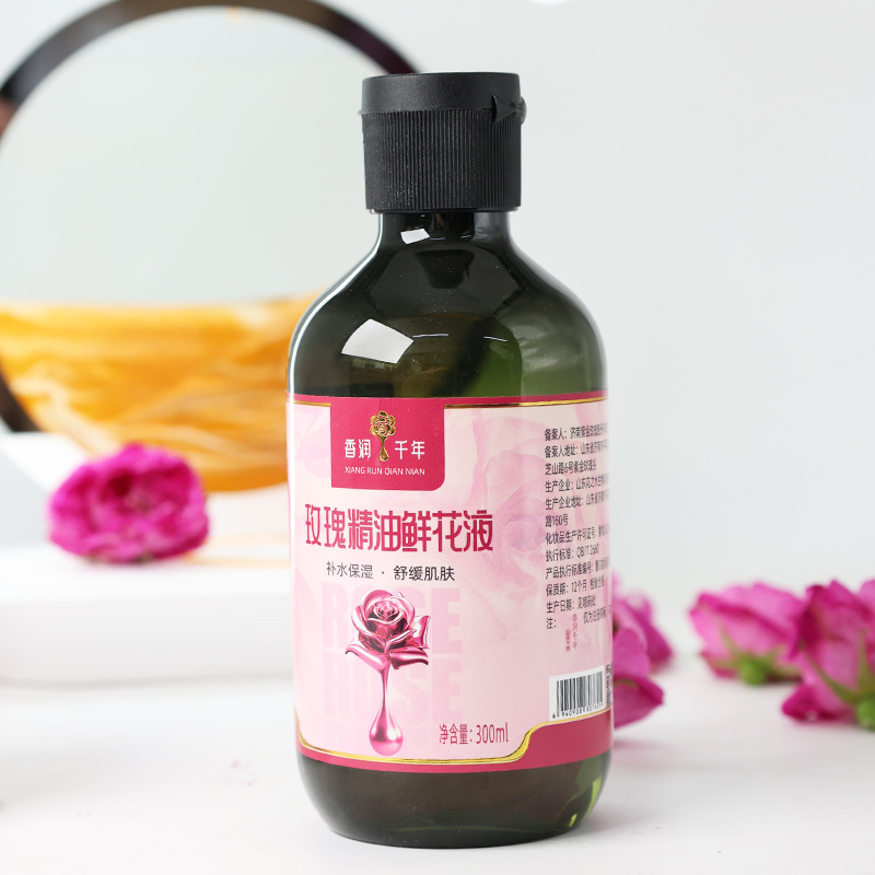 香润千年玫瑰精油鲜花液300ml