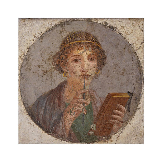 伽罗 JALO 庞贝系列挂画-《女诗人》-2个工作日内发货 商品图3