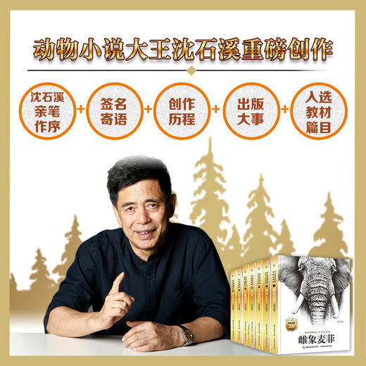 【童趣】沈石溪动物小说·经典爱藏版(套装7册)走进神秘动物世界 商品图2