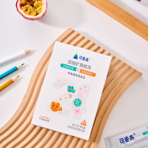 【全新升级】【多维矿骨肽冻】 优长营养一袋就够了，24种营养，覆盖5类关键营养，营养好口感|| Q弹果冻百香果口味，15条/盒 商品图2