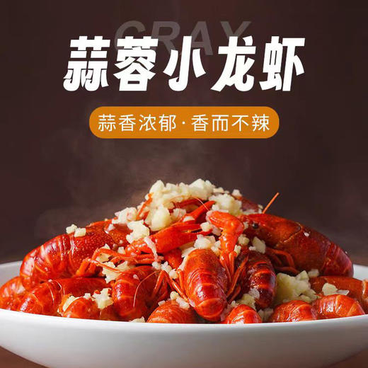 热卖！一口一个巨过瘾！爬得快 花雕小龙虾/麻辣小龙虾/蒜泥小龙虾 鲜香美味 个大饱满 口口是肉 750g/盒 商品图6