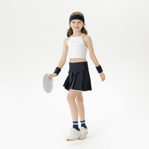 【凉感防晒】马克珍妮女童挂脖运动背心 儿童上衣夏装新款550380 商品图3