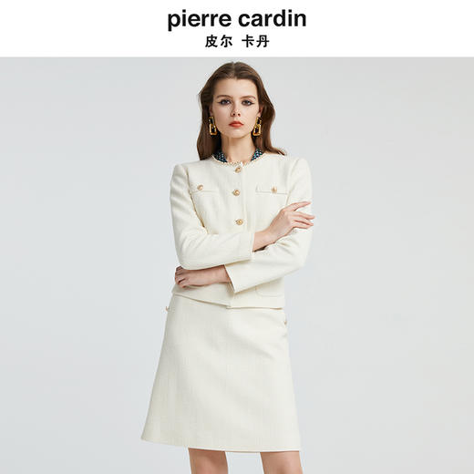 [皮尔卡丹女装]折扣清仓女装新款都市高频职业西装直筒裤 商品图3