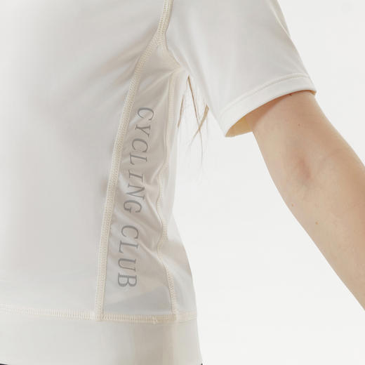 【凉感防晒骑行服】马克珍妮女童运动短袖T恤 儿童夏装新款550387 商品图4