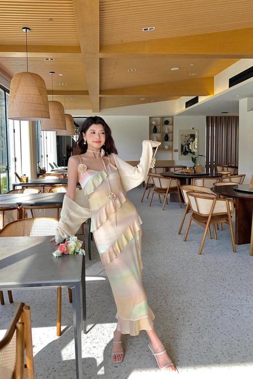 ELLA JADE 人鱼姬流光渐变吊带连衣裙 20222 商品图9