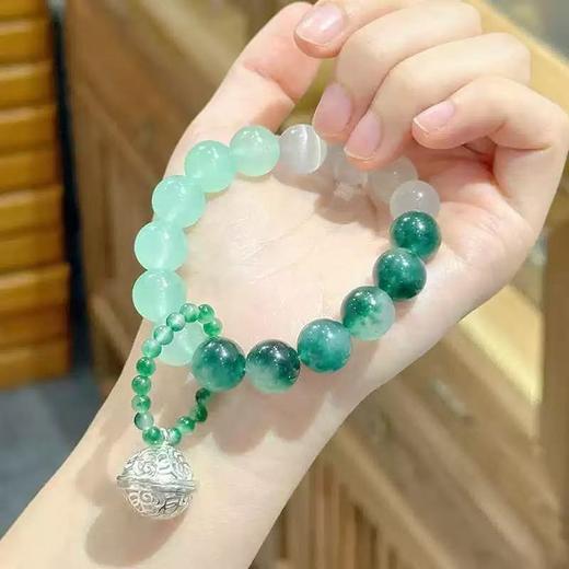 灵隐文创【绿铃铛】绿色清新 手串 商品图1