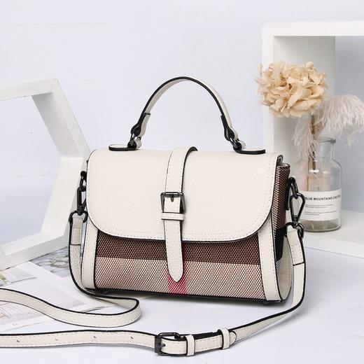 【预售3天】女包斜挎包时尚休闲撞色单肩手提包小方包女Z8339 商品图1