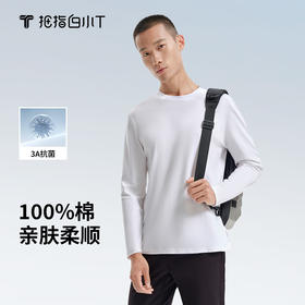 拇指白小T清新科技圆领长袖探索仿生系列