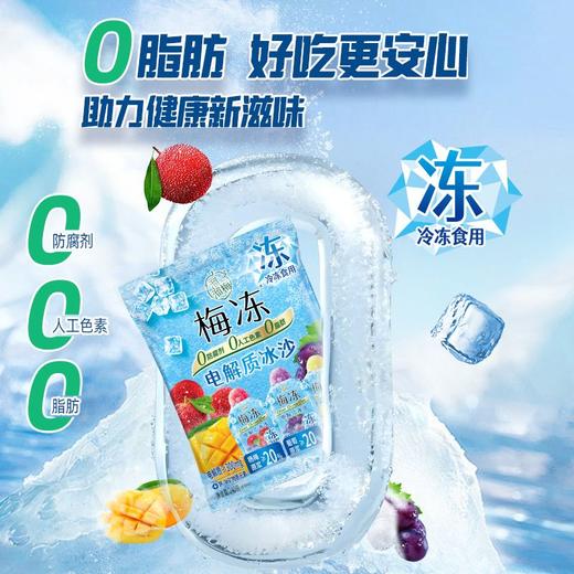 溜溜梅 3种口味电解质冰沙梅冻 240g/袋 商品图2