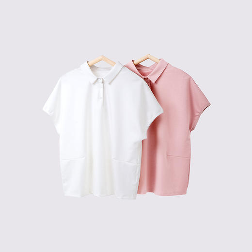 宽松短袖Polo领T 商品图1