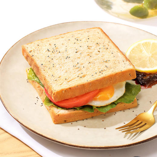 限时折扣【舌里奇亚籽全麦吐司1000g】  独立包装  开袋即食 一箱约20小袋 商品图1