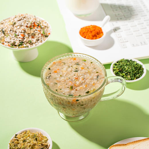 【妙思丁】谷物粮园 海盐果蔬高纤燕麦片500g/罐  睡前1碗=深夜睡眠+晨起通畅 / 天然海盐助眠：含镁元素舒缓神经，告别失眠翻来覆去 商品图6