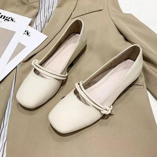 春秋款小皮鞋单鞋女一脚蹬舒适外传职业通勤百搭时尚透气爆款常款 商品图2