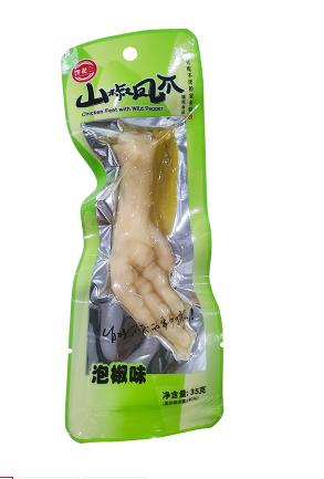 馋老三山椒凤爪35g*30袋 商品图0