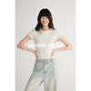 MAISON CECILE基础bi入/夏季修身短款百搭显瘦显比例圆领T恤上衣 商品缩略图4