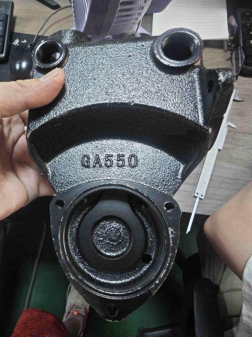 【货号03490】日井款550瓦水泵泵头智能微电脑全自动家用自吸增氧泵泵体配件铸铁泵 商品图1