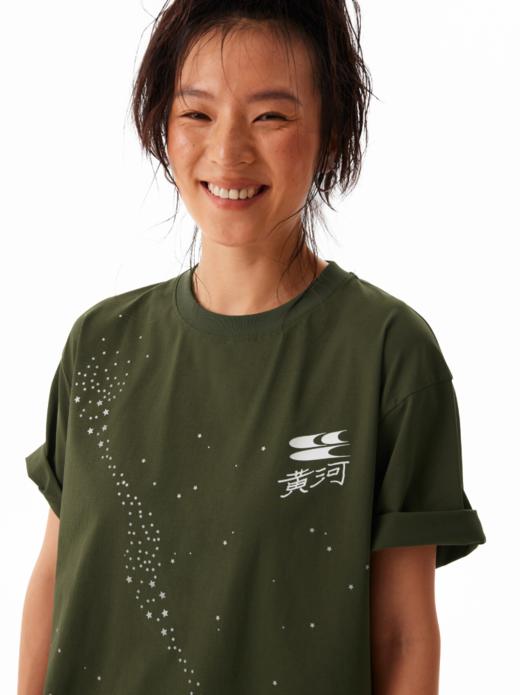 CryingCenter 长江黄河3cm反光银河星星运动速干短袖 哭喊中心 商品图5