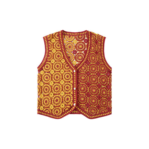 苏苏姐家璇子马甲手工DIY钩针蕾丝线毛线团自制材料包 商品图4