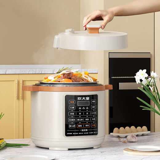 炊大皇电压力锅 CDH-YL1051可预约可自动排压 商品图1