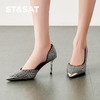 【星芒闪钻】星期六气质尖头细跟晚宴高跟鞋SSD1114150 商品缩略图2