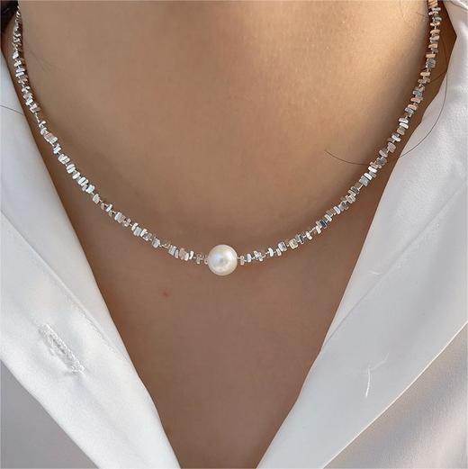 【福利抢先购】BAOFANDI宝梵迪 施华洛世奇极光满天星辰碎银子珍珠项链+手链【礼袋+礼盒+保养卡+证书】 商品图4