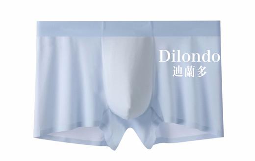 男士内裤冰丝透气无痕四角裤蚕丝底档夏季短裤平角裤22905734 商品图0